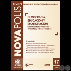 DEMOCRACIA, EDUCACIÓN Y EMANCIPACIÓN - Nº 17 DICIEMBRE 2020 - Director: MARCELLO LACHI